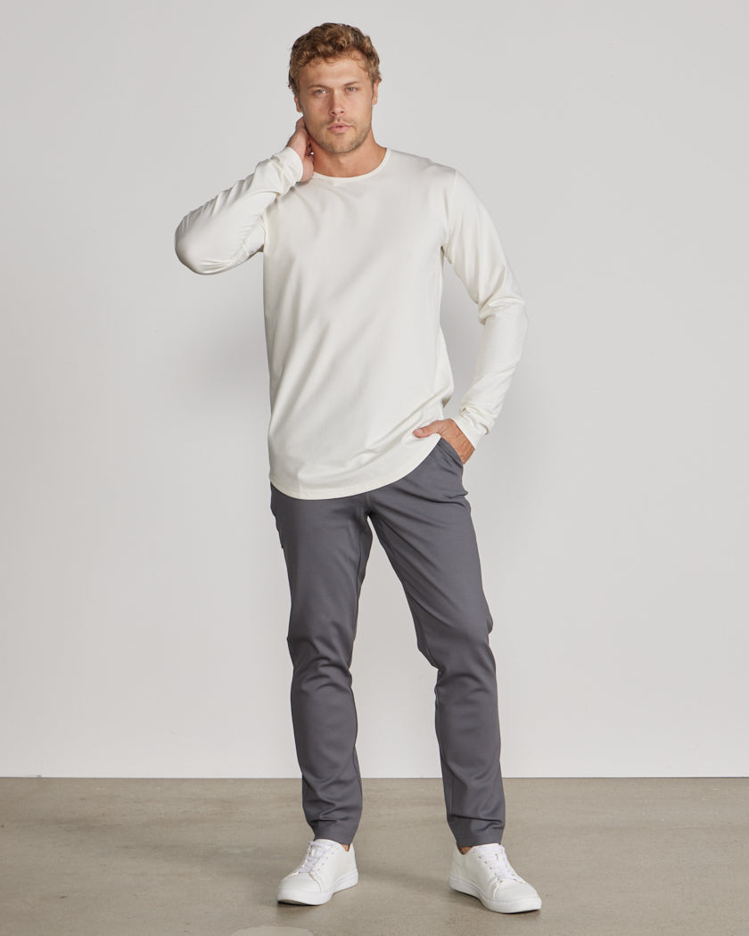 Drop-Cut Long Sleeve: LUX (Size L)