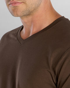 Drop-Cut V-Neck: LUX