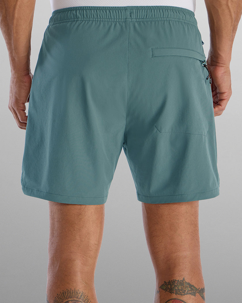 Dusty-Teal [inseam - 5"]