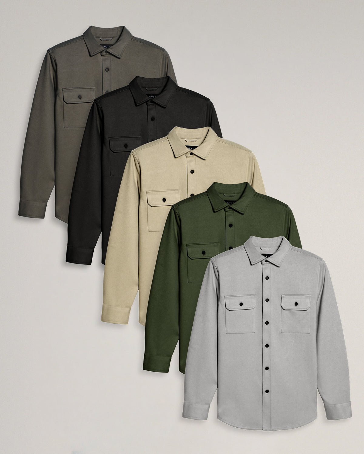 5-Item Coastal Overshirt Bundle