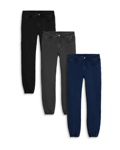 CoolFlex Denim Jogger - Custom 3 Pack