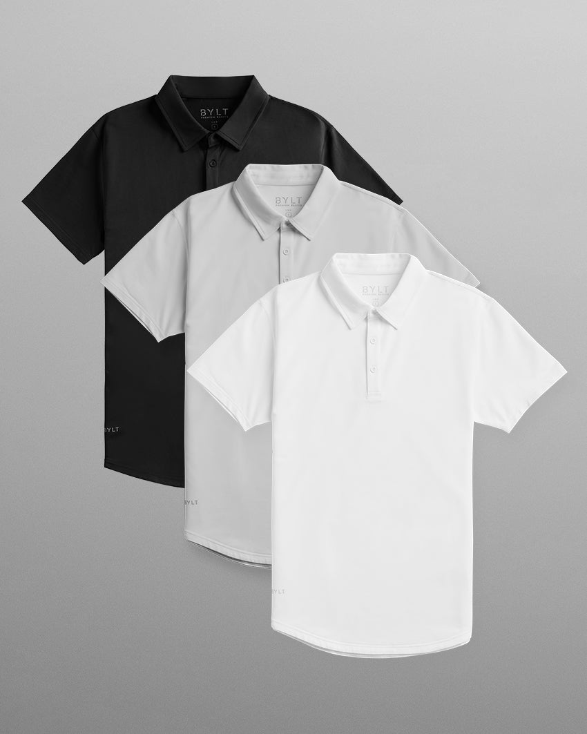 3 Pack Polos