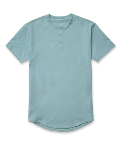 Slate - Henley Drop-Cut LUX Shirt