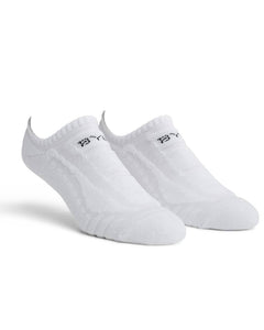 White - No Show Socks