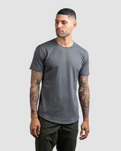 Charcoal - Drop-Cut Shirt