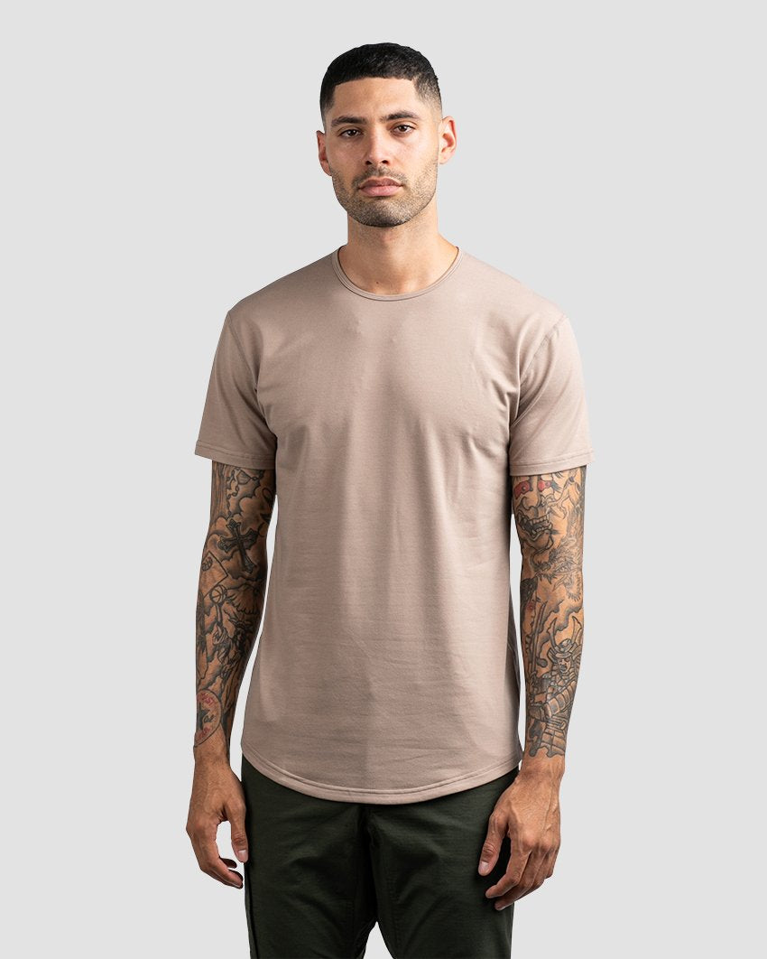 Sand - Drop-Cut Shirt