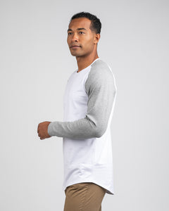 White/Heather-Grey