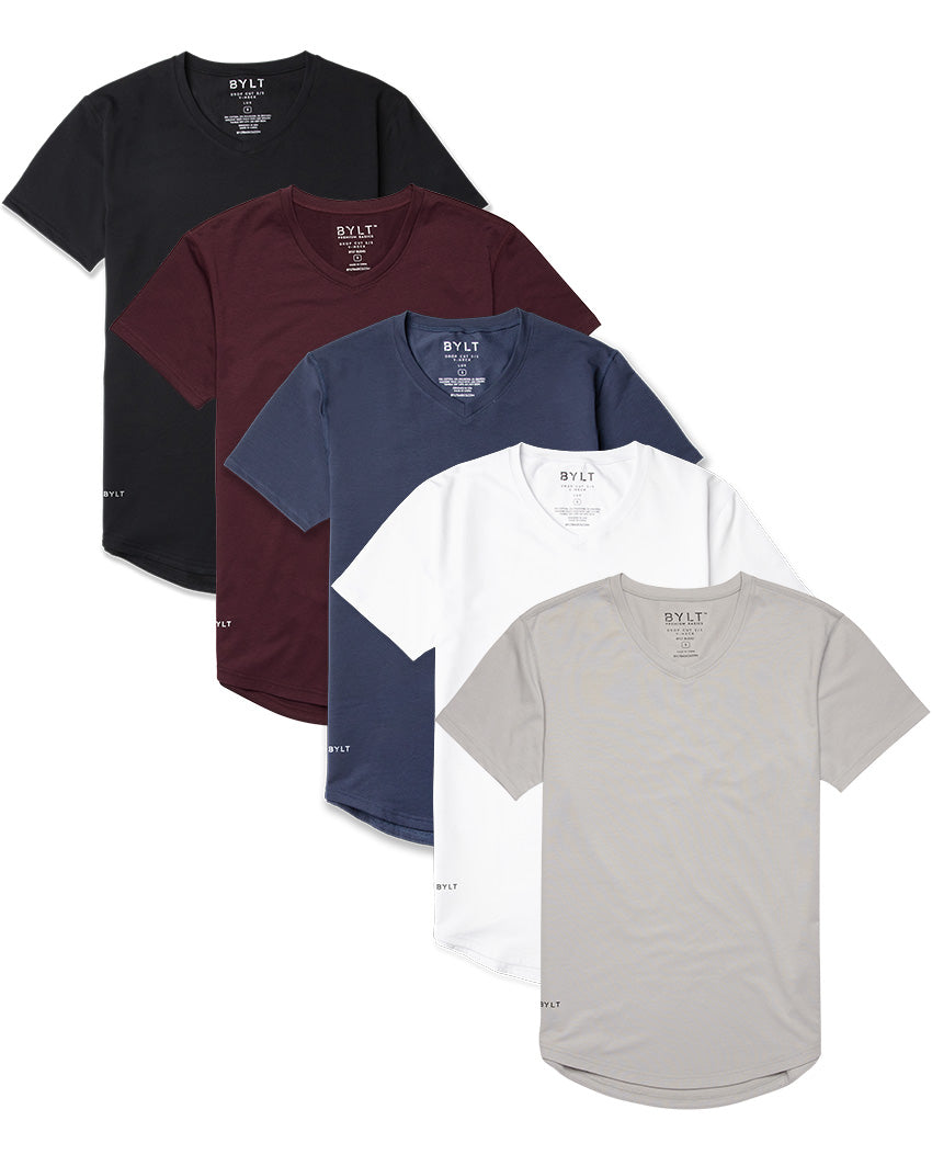 5-Item V-Neck BYLT Signature Bundle