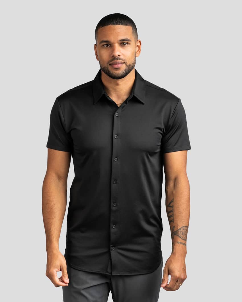 Black-Button-Down