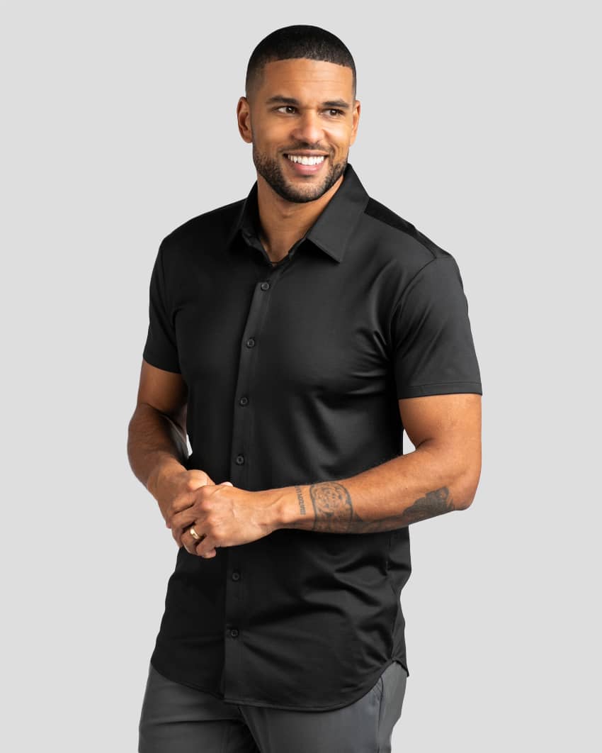 Black-Button-Down