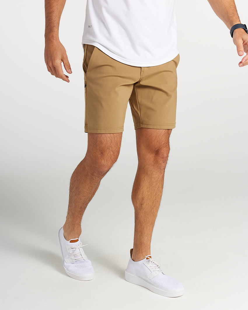 Tan [inseam - 8"]