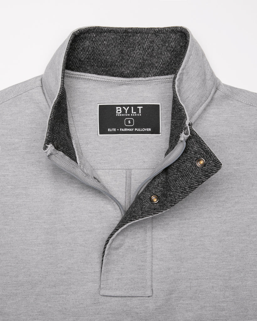 Elite+ Fairway Drop-Cut Pullover | BYLT Premium Basics ® – BYLT Basics