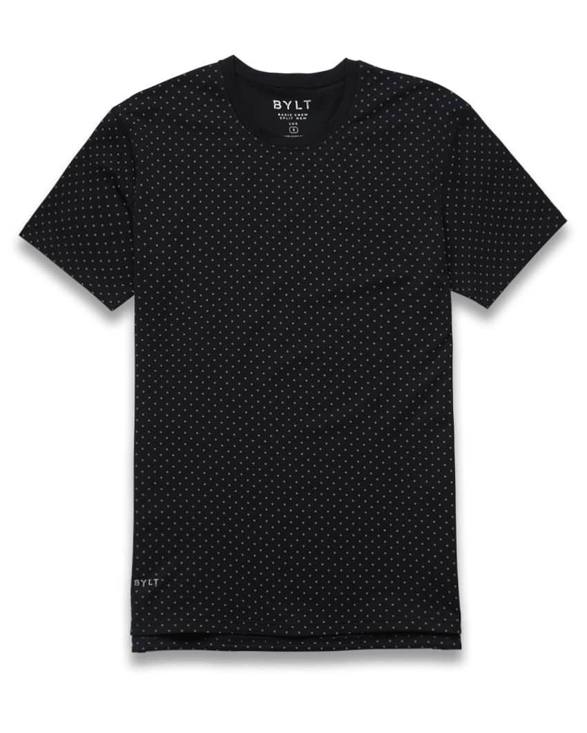Black-Charcoal-Dotted