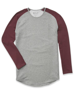 Heather Grey/Maroon