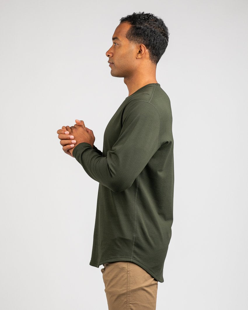 Forest - Drop-Cut: LUX Long Sleeve