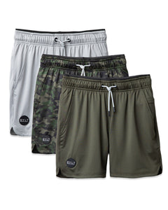 Linerless Training Shorts Custom 3 Pack