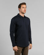 Drop-Cut Long Sleeve: LUX Polo Custom 3-pack