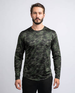 Performance Drop-Cut Long Sleeve