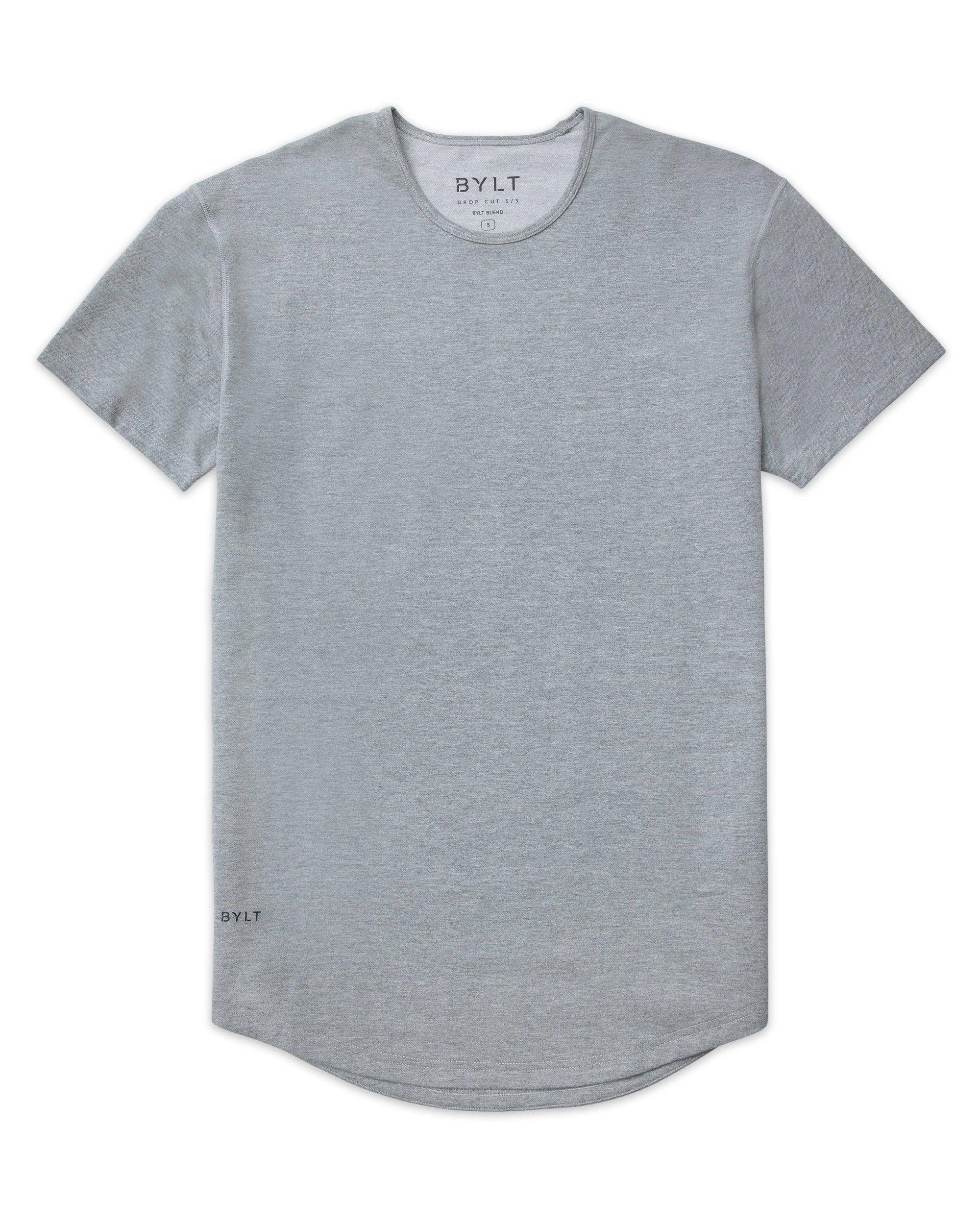 Heather Grey - Drop-Cut Shirt