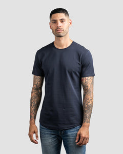 Navy - Drop-Cut LUX Shirt